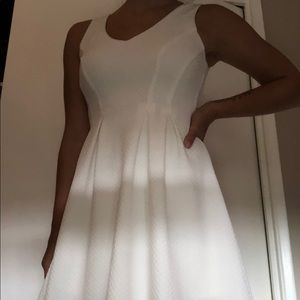 WHITE FORMAL DRESS